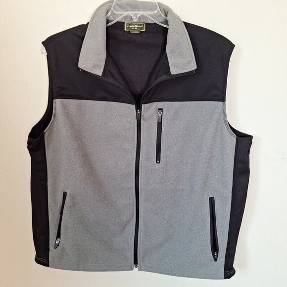 Eddie Bauer Windcutter Fleece Utility Hiking Sport Vest Men Size XL Workwear - Picture 5 of 10